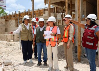 Supervisa Ana Paty Peralta construcción del Hospital de Bienestar Animal