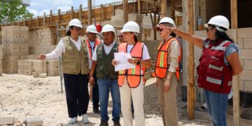 Supervisa Ana Paty Peralta construcción del Hospital de Bienestar Animal