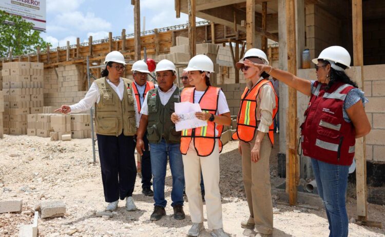 Supervisa Ana Paty Peralta construcción del Hospital de Bienestar Animal