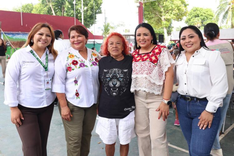 Beneficia Blanca Merari a más de 600 personas en situación de vulnerabilidad con entrega de despensas