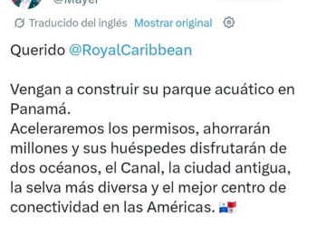 Alcalde de Panamá ofrece llevar ‘Perfect Day’ a su país