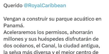 Alcalde de Panamá ofrece llevar ‘Perfect Day’ a su país
