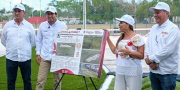 Con el proyecto “Mundial Social 2026”, Mara Lezama impulsa nuevos espacios para que ruede el balón en Bacalar 
