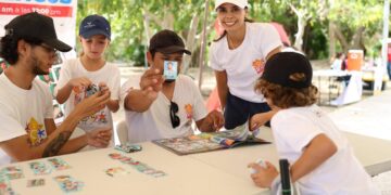 La ciudad vive un domingo familiar en el Paseo Cancunense: Ana Paty Peralta