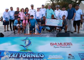 Embarcación Poseidón de Puerto Aventuras gana el XXI Torneo Internacional de Pesca “Cosme Alberto Martínez Magaña”