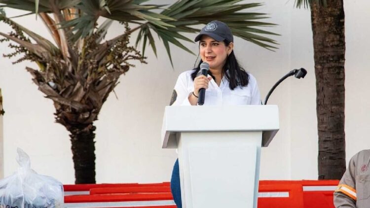 Estefanía Mercado garantiza pago de bono a policías de Playa del Carmen