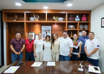 Impulsan Mara Lezama y José Luis Chacón obras estratégicas para transformar Cozumel