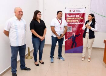 Imparten taller de “Supervisión efectiva y liderazgo” a servidores públicos de Puerto Morelos