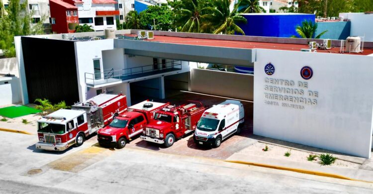 Gobierno de Isla Mujeres anuncia próxima apertura de la Nueva Estación de Bomberos de Costa Mujeres