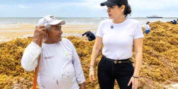 Estefanía Mercado convoca a la sociedad de Playa del Carmen a sumarse al “Reto Sargazo 2026”