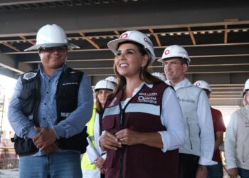 Constata Mara Lezama avance del 42% en la construcción del nuevo Hospital General del ISSSTE en Chetumal