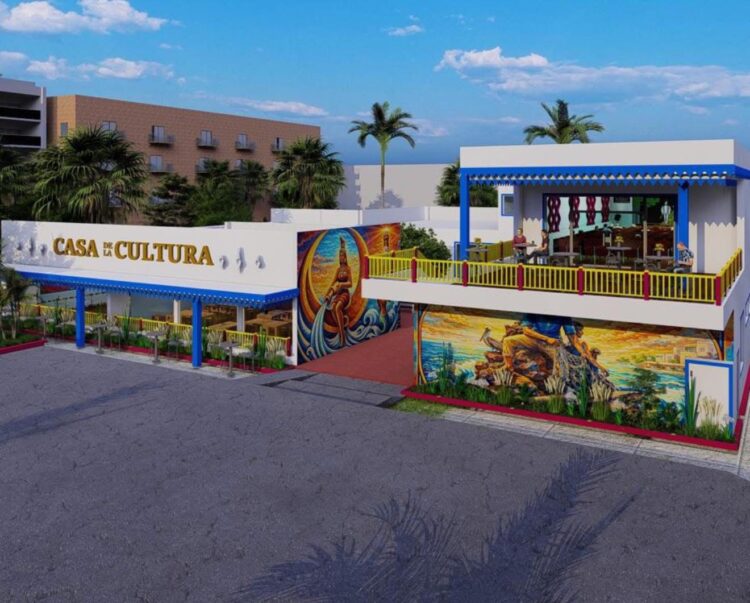Atenea anuncia construcción de la Casa de la Cultura en Isla Mujeres