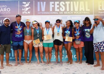 Cierra con éxito el Festival Internacional Beach Volley Ball en Puerto Morelos