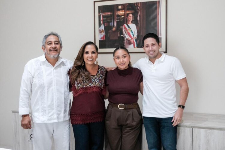 Renán Sánchez refrenda unidad y apoyo del Verde en la transformación de Quintana Roo