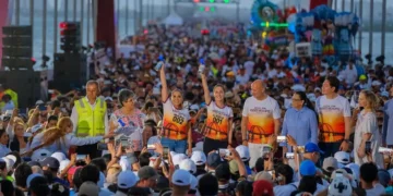 Al inaugurar el Puente Nichupté, Sheinbaum contrapone obra pública de la 4T a gobiernos anteriores
