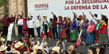Dirigencia nacional de Morena exige juicio político contra Maru Campos por caso CIA