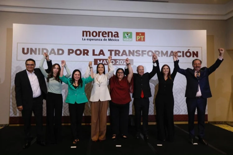 Morena, PT y Verde “blindarán” con encuestas e investigaciones candidaturas rumbo a 2027