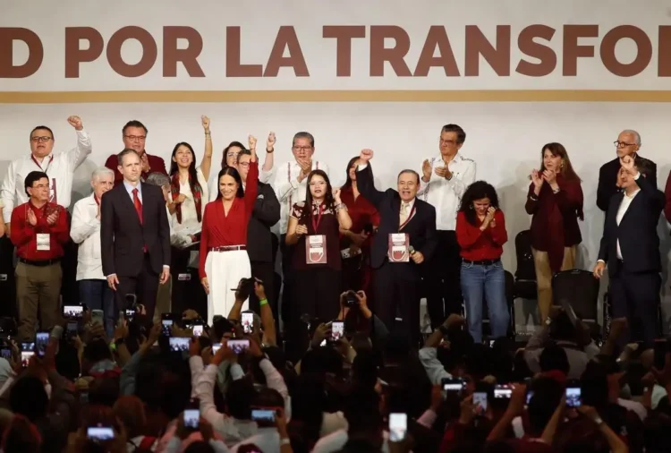 Morena renueva su dirigencia; Ariadna Montiel sucede a Luisa Alcalde en el CEN