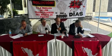 Rechaza patronato comparecencia del Nacional Monte de Piedad ante tribunal laboral; huelga cumple 7 meses
