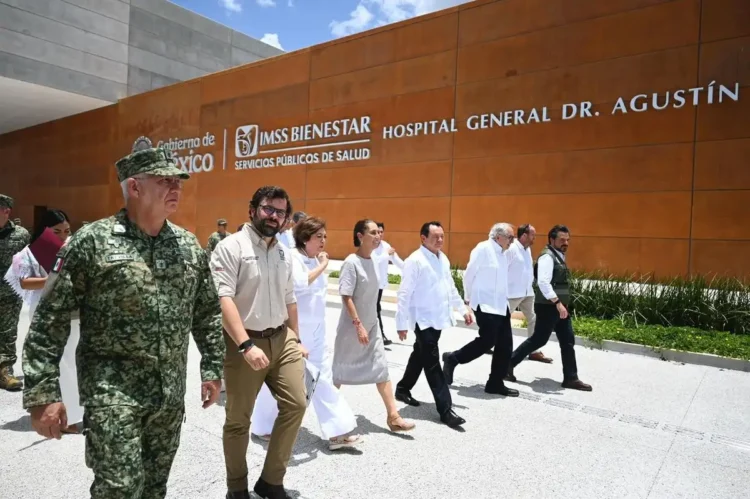 Sheinbaum inaugura en Mérida el hospital Agustín O ‘Horán, uno de los más grandes de América Latina