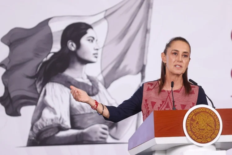 Sheinbaum se pronuncia porque Alejandro Moreno, líder del PRI, “regrese lo robado” en Campeche