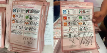 Morena denuncia presunta compra de votos en Coahuila por 200 pesos; “¡las boletas confirman el QRGate!”, acusa