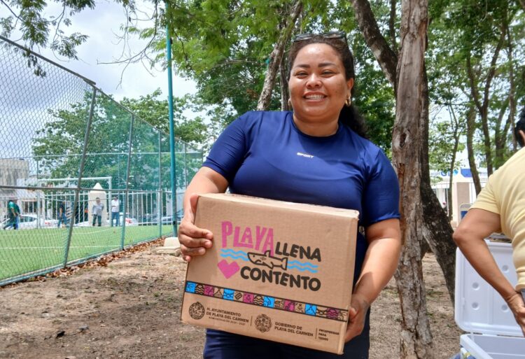 Quienes no acudan por despensa, serán eliminados del ‘Playa Llena Corazón Contento’