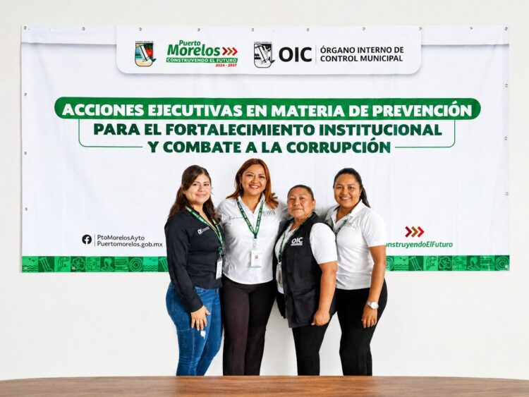 Cumplen al 100 por ciento servidores públicos de Puerto Morelos con su declaración patrimonial