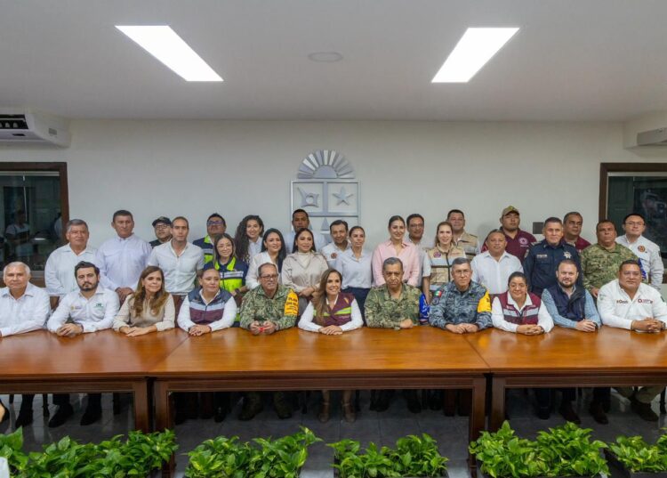 Estefanía Mercado se suma a la estrategia estatal de prevención ante la temporada de lluvias y ciclones tropicales 2026