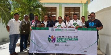 Conforman cuatro Comités de Participación Social para supervisar obras del FAISMUN en Puerto Morelos