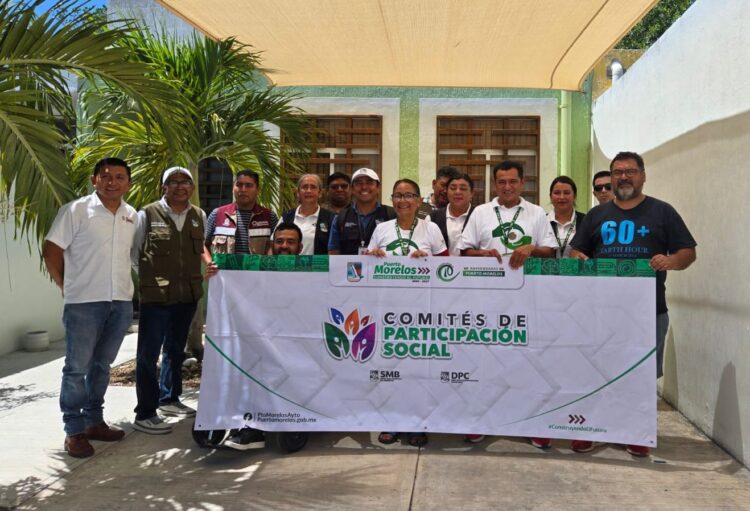 Conforman cuatro Comités de Participación Social para supervisar obras del FAISMUN en Puerto Morelos