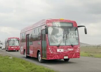 Salen primeros autobuses eléctricos mexicanos rumbo a Chetumal
