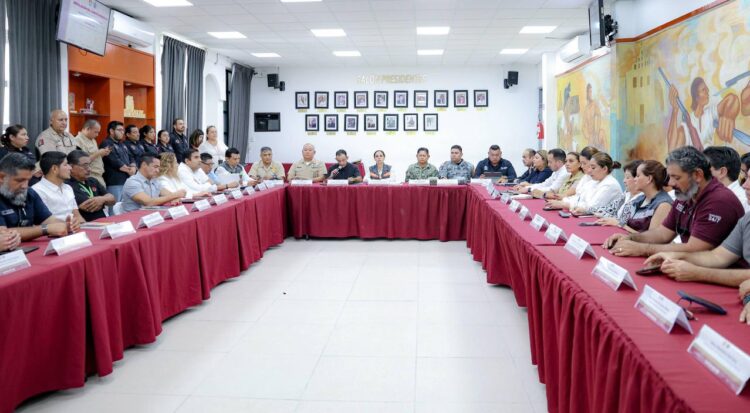 Instala Ana Paty Peralta Comité Operativo de Fenómenos Hidrometeorológicos 2026