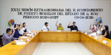 Aprueba Cabildo de Puerto Morelos modificaciones a la Constitución de Quintana Roo en material electoral 