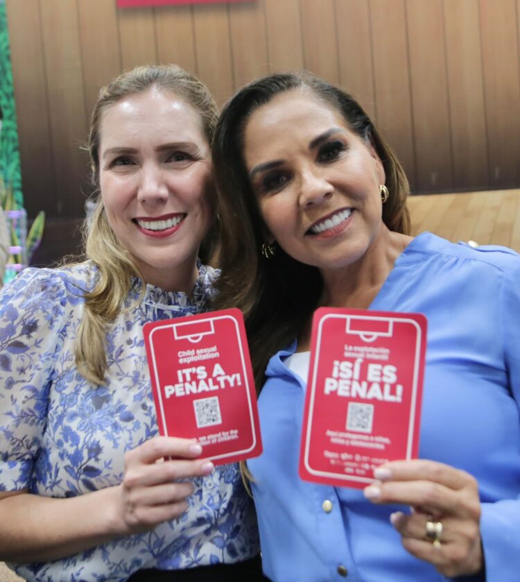 Isla Mujeres se suma a la estrategia “Cero Tolerancia: Tarjeta Roja” para prevenir la explotación sexual infantil
