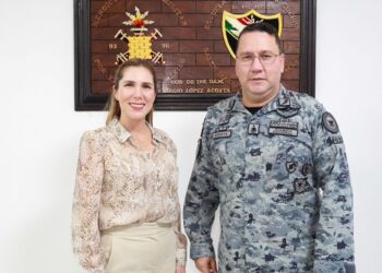 Atenea refrenda trabajo conjunto con la Guardia Nacional para fortalecer la seguridad en Isla Mujeres