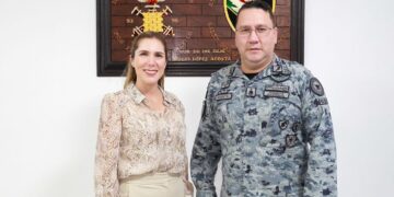 Atenea refrenda trabajo conjunto con la Guardia Nacional para fortalecer la seguridad en Isla Mujeres