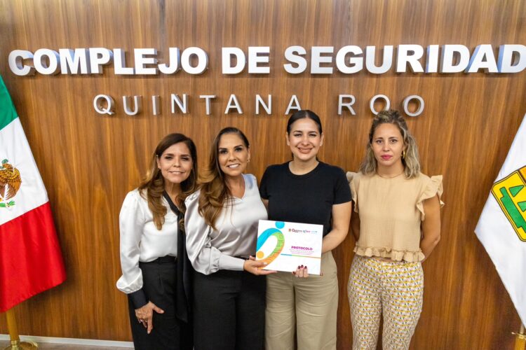 Estefanía Mercado se suma a la estrategia de Seguridad Estatal para la Copa Mundial de Futbol 2026