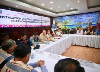 Gobierno de Isla Mujeres instala el Comité Operativo Especializado en Fenómenos Hidrometeorológicos