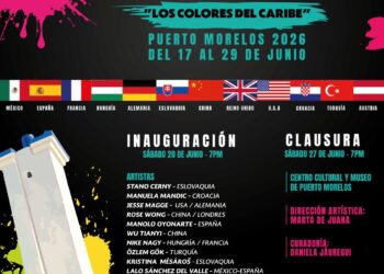 Puerto Morelos presenta el 1er. Simposio Internacional de Pintura “Los Colores del Caribe”
