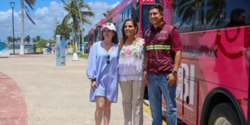 Chetumal recibe los primeros autobuses eléctricos Taruk; es la primera ciudad del país con estas unidades: Mara Lezama