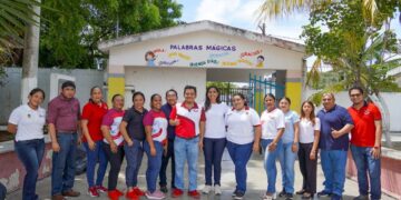 Marybel Villegas refuerza trabajo en territorio y atiende necesidades de familias cancunenses