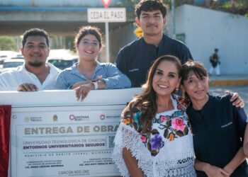 Estudiantes de la UT reciben de Mara Lezama y Ana Paty Peralta entorno seguro