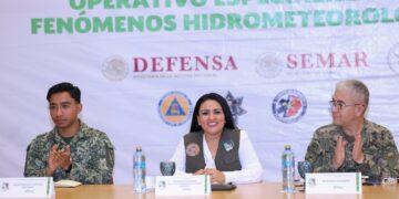 Instala Blanca Merari Comité Especializado en Fenómenos Hidrometeorológicos en Puerto Morelos