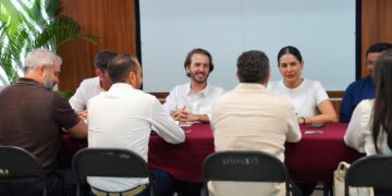 Destaca Fernando Muñoz la importancia de trabajar de forma coordinada con los empresarios