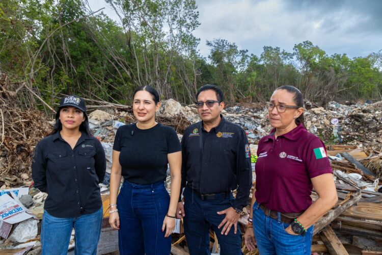 Estefanía Mercado advierte cero tolerancia contra quienes dañen el entorno y atenten contra Playa del Carmen