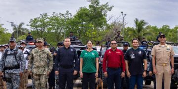 Estefanía Mercado pone en marcha el Operativo de Seguridad Verano Mundialista 2026 en Playa del Carmen