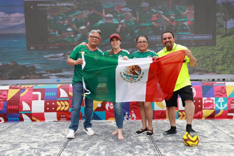 Isla Mujeres vive la pasión mundialista con el Fut Fest