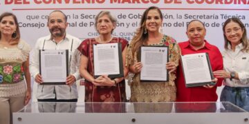 Convenio con CONAPO permitirá mejorar planes y políticas públicas, y la transformación se refleje en prosperidad compartida: Mara Lezama 