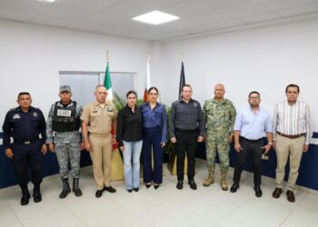Estefanía Mercado encabeza Mesa de Seguridad para activar blindaje interinstitucional y garantizar la paz en Playa del Carmen